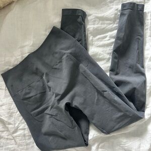 Alphalete Gray Leggings High-Rise Performance